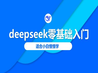 deepseek零基础入门-deepseek教程2025，适合小白慢慢学-初八网创